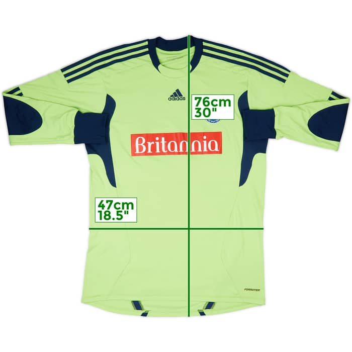 2011-12 Stoke City Green GK Shirt #1 (Begovic) - 9/10 - (L)