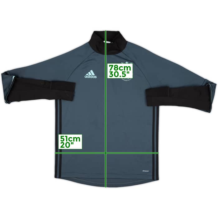 2016-17 Ajax adidas Sweat Top - 7/10 - (M)