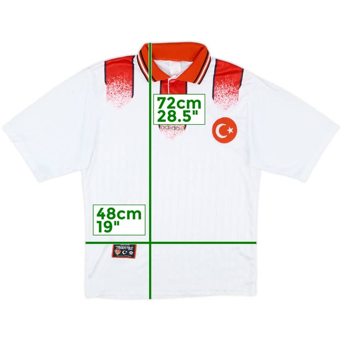 1996-98 Turkey Away Shirt - 6/10 - (M)