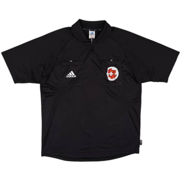 1990s Switzerland adidas Referee Shirt - 7/10 - (L)