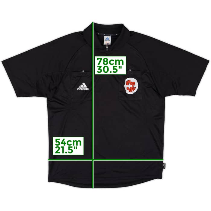 1990s Switzerland adidas Referee Shirt - 7/10 - (L)