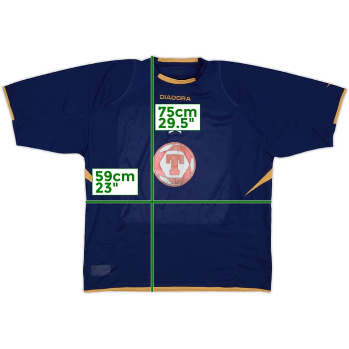 2007-08 Scotland Diadora Training Shirt - 6/10 - (XXL)