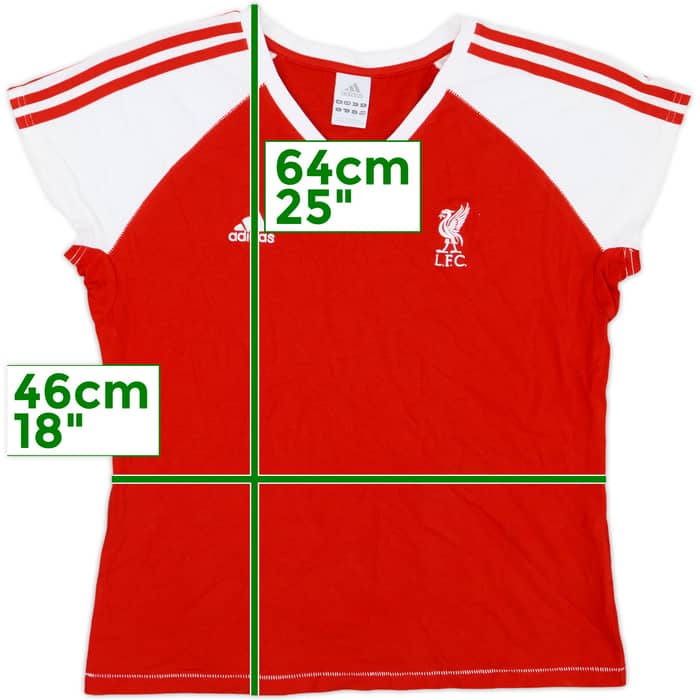 2008-09 Liverpool adidas Leisure Tee (Women's L)