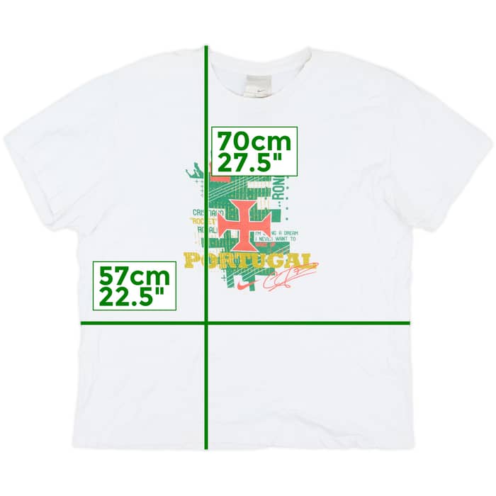 2008-09 Portugal Nike Graphic Tee - 6/10 - (XL)