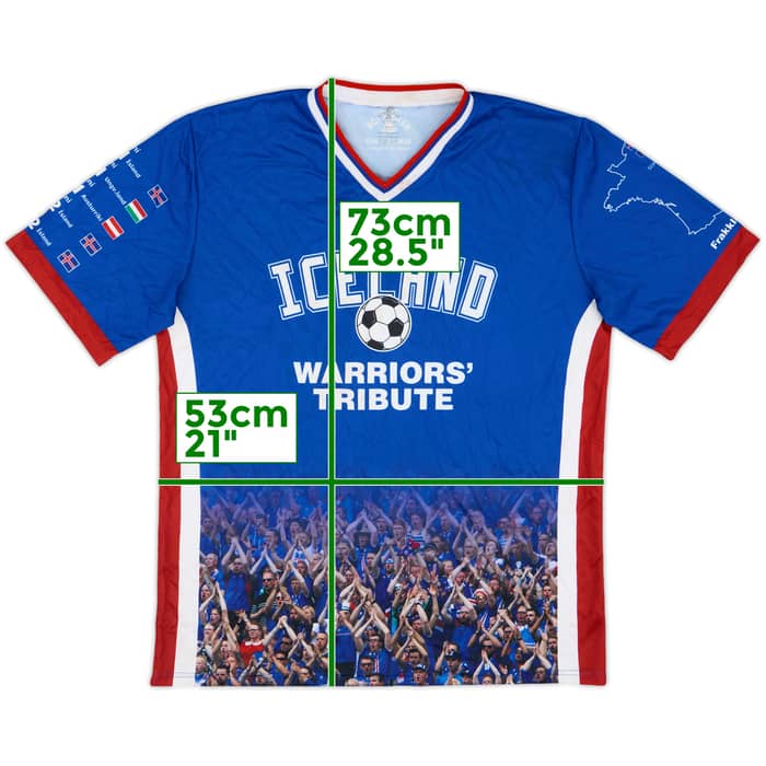 2016 Iceland Henson Fan Shirt - 6/10 - (L)