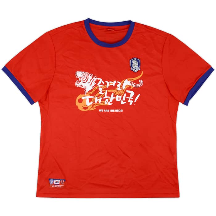 2014-15 South Korea Sundle Graphic Shirt - 10/10 - (XL)