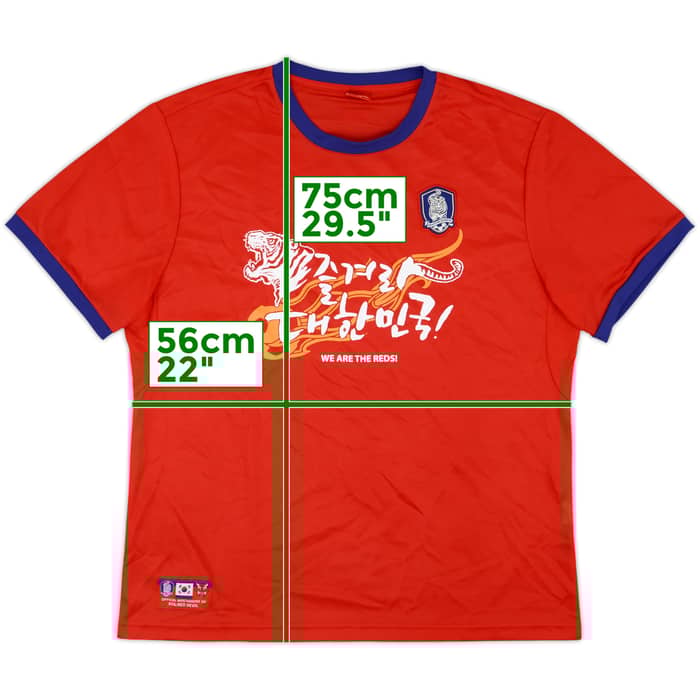 2014-15 South Korea Sundle Graphic Shirt - 10/10 - (XL)