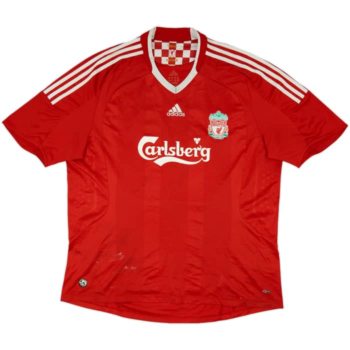 2008-10 Liverpool Home Shirt Mascherano #20 - 5/10 - (XXL)