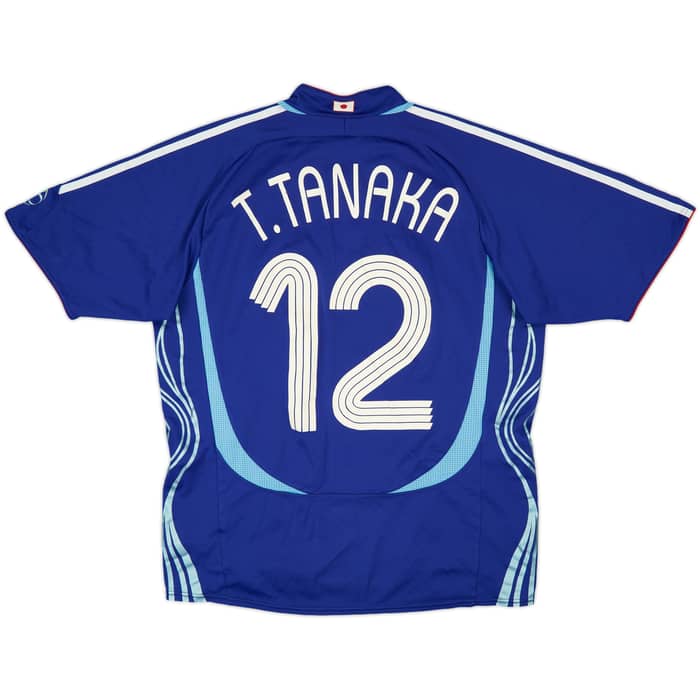 2006-08 Japan Home Shirt T. Tanaka #12 - 7/10 - (M)
