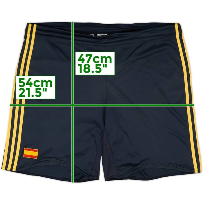 2007-09 Spain Home Shorts - 5/10 - (XL)