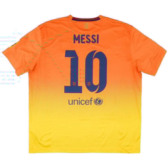 2012-13 Barcelona Away Shirt Messi #10 - 9/10 - (XXL)