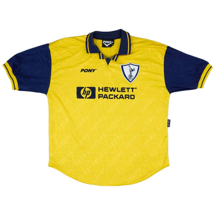 1995-97 Tottenham Third Shirt Sheringham #10 - 5/10 - (XL)
