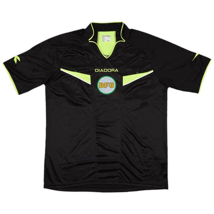 2010-11 Denmark Diadora Referee Shirt - 9/10 - (L)