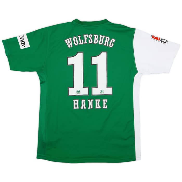 2006-07 Wolfsburg Home Shirt Hanke #11 - 7/10 - (XL.Boys)