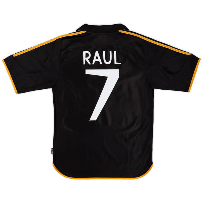 1999-01 Real Madrid Away Shirt Raul #7 - 8/10 - (S)