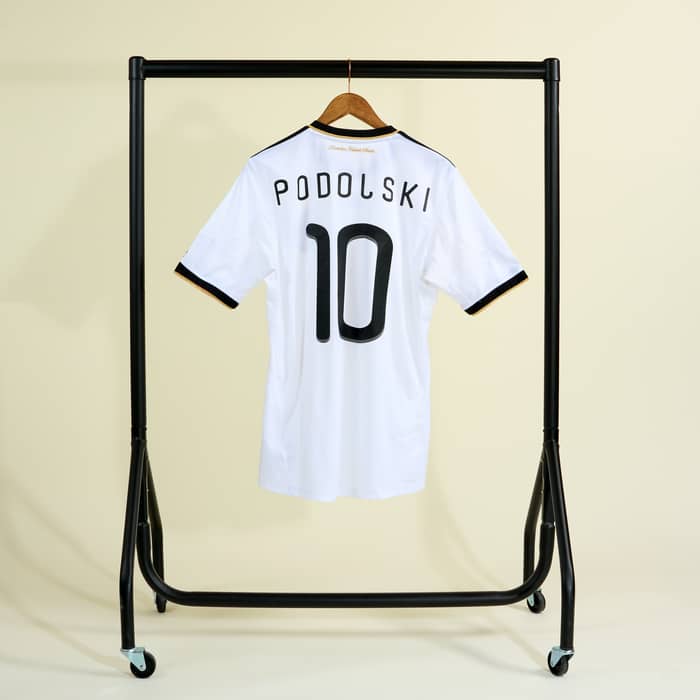 2010-11 Germany Maillot Domicile Podolski #10 - 8/10 - (S)