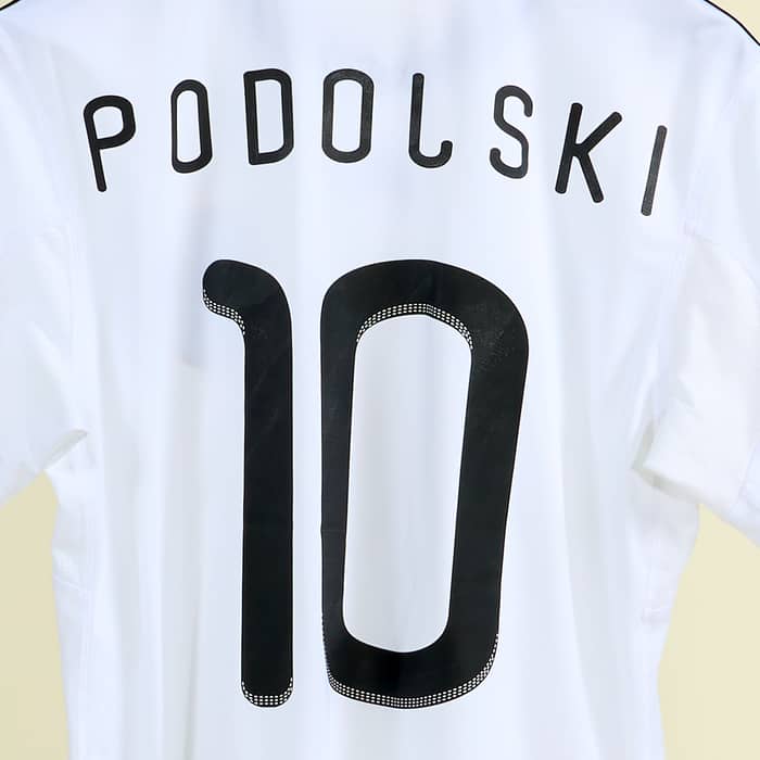 2010-11 Germany Maillot Domicile Podolski #10 - 8/10 - (S)