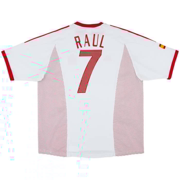 2002-04 Spain Away Shirt Raul #7 - 8/10 - (XL)