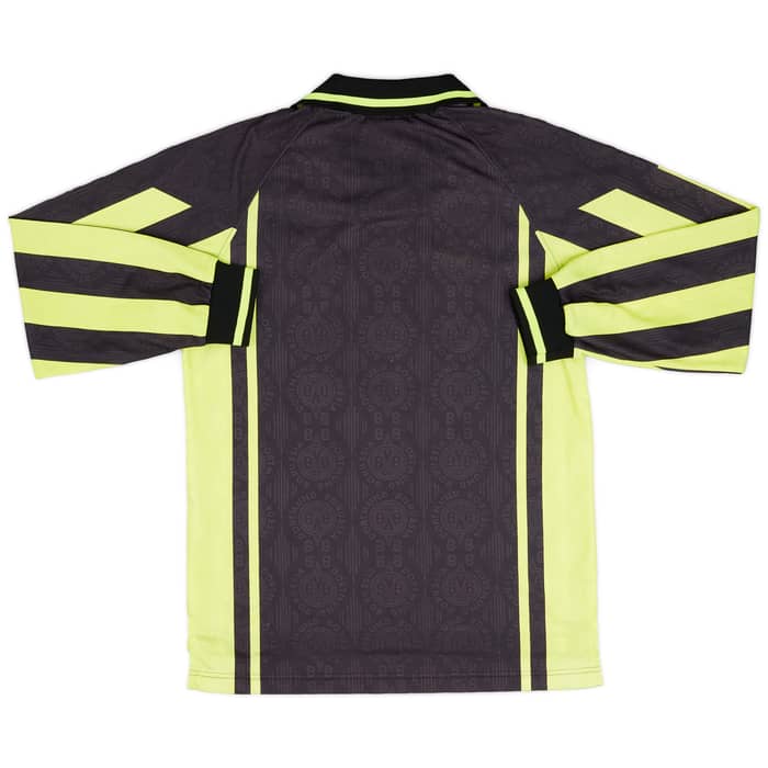 1996-97 Borussia Dortmund Player Issue Away L/S Shirt - 5/10 - (S)