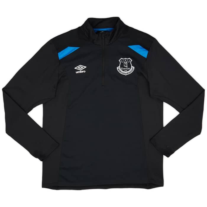 2017-18 Everton Umbro 1/4 Zip Training Top - 9/10 - (L)