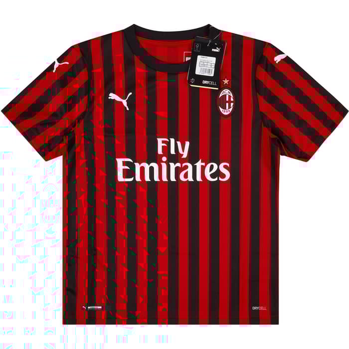 2019-20 AC Milan Home Shirt (KIDS)