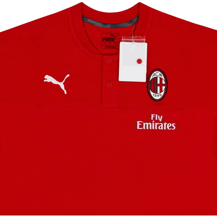 2019-20 AC Milan Puma Casuals Polo T-Shirt