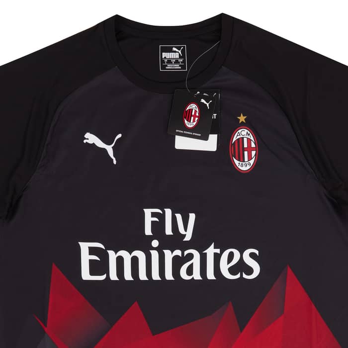 2019-20 AC Milan Puma Stadium Pre-Match Training Shirt