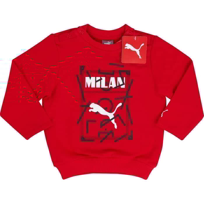 2019-20 AC Milan Puma Sweat Tracksuit (BABY)