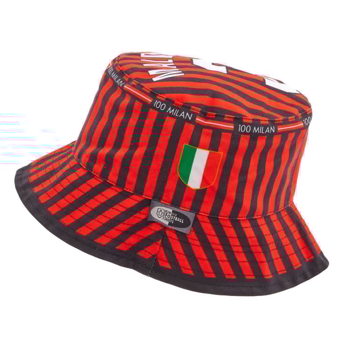 1999-00 AC Milan Centenary Home Maldini #3 Bucket Hat