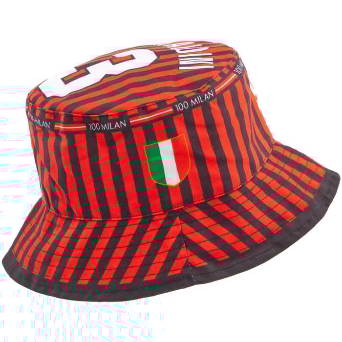 1999-00 AC Milan Centenary Home Maldini #3 Bucket Hat