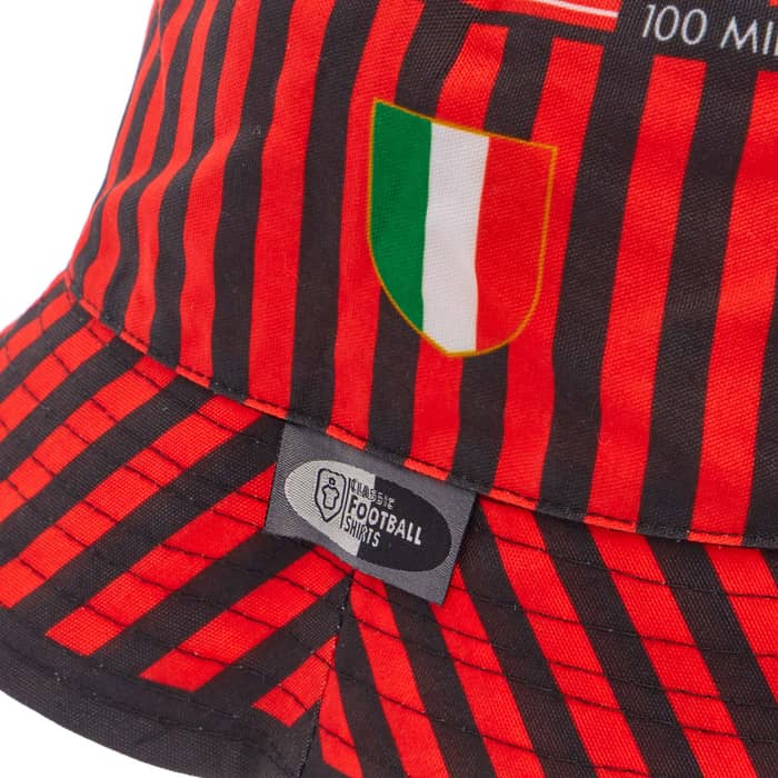 1999-00 AC Milan Centenary Home Maldini #3 Bucket Hat