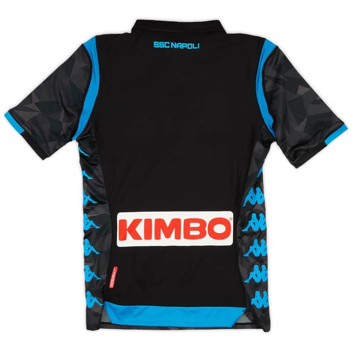 2018-19 Napoli Player Issue Away Shirt (S)