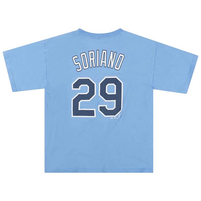 2010 Tampa Bay Rays Soriano #29 Majestic Tee Y