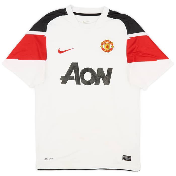 2010-12 Manchester United Away Shirt Evra #3 - 5/10 - (S)