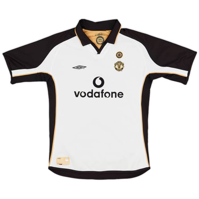 2001-02 Manchester United Centenary Away/Third Shirt - 6/10 - (XL.Boys)