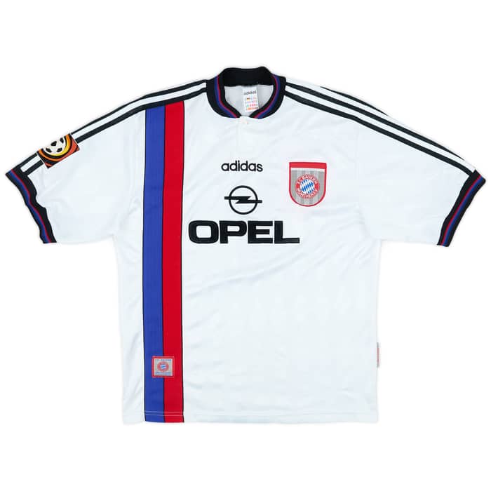 1996-98 Bayern Munich Away Shirt Helmer #5 - 5/10 - (M)