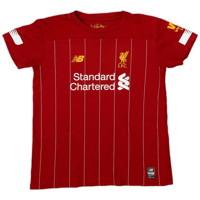 2019-20 Liverpool Home Shirt Mane #10 - 8/10 - (S.Boys)
