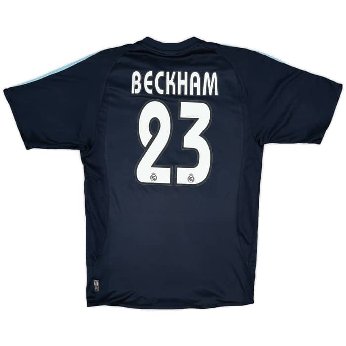 2003-04 Real Madrid Away Shirt Beckham #23 - 5/10 - (S)