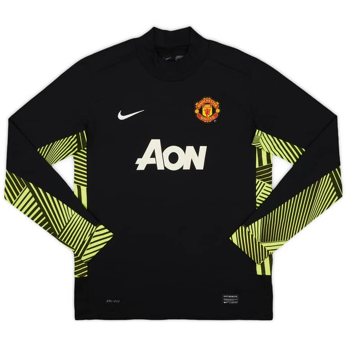 2011-12 Manchester United GK Shirt De Gea #1 - 7/10 - (XL.Boys)