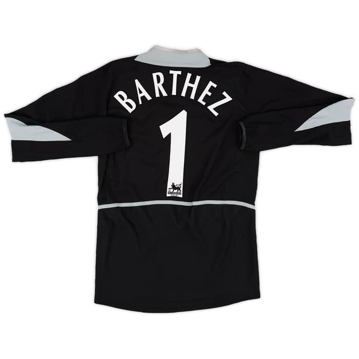 2002-04 Manchester United GK Shirt Barthez #1 - 8/10 - (XL.Boys)