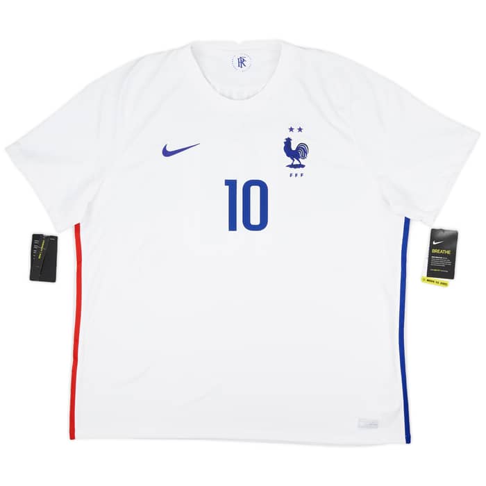 2020-21 France Away Shirt Mbappe #10 (XXL)