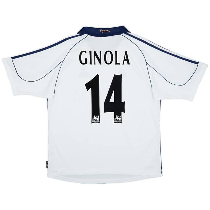 1999-01 Tottenham Home Shirt Ginola #14 - 9/10 - (L)
