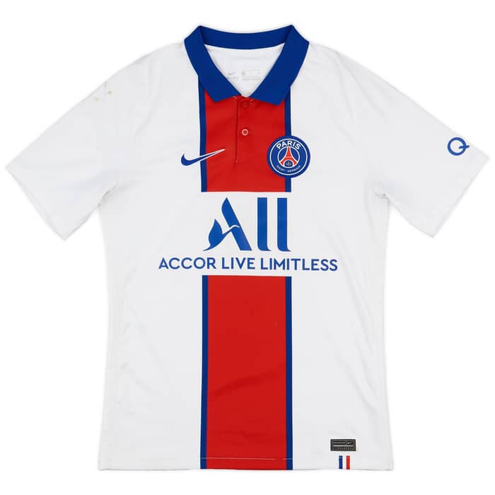 2020-21 Paris Saint-Germain Away Shirt - 4/10 - (S)