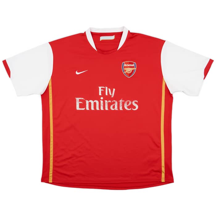 2006-08 Arsenal Home Shirt Fabregas #4 - 5/10 - (XXL)