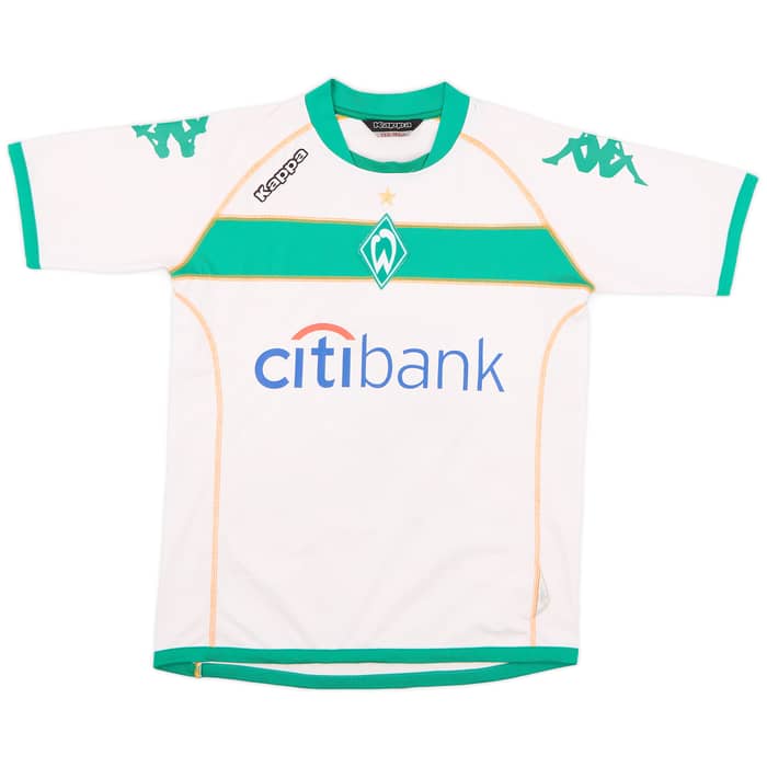 2008-09 Werder Bremen Home Shirt Naldo #4 - 5/10 - (XL.Boys)