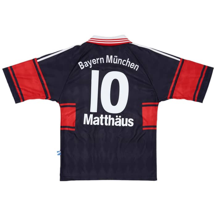 1997-99 Bayern Munich Home Shirt Matthaus #10 - 7/10 - (S)