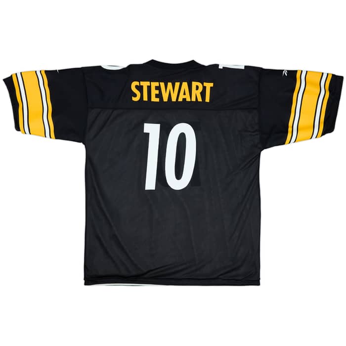 1997-98 Pittsburgh Steelers Steelers #10 Reebok Reversible Jersey - 8/10 - (3XL)