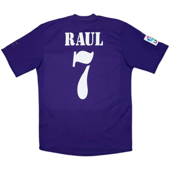 2001 Real Madrid Third Shirt Raul #7 - 7/10 - (S)
