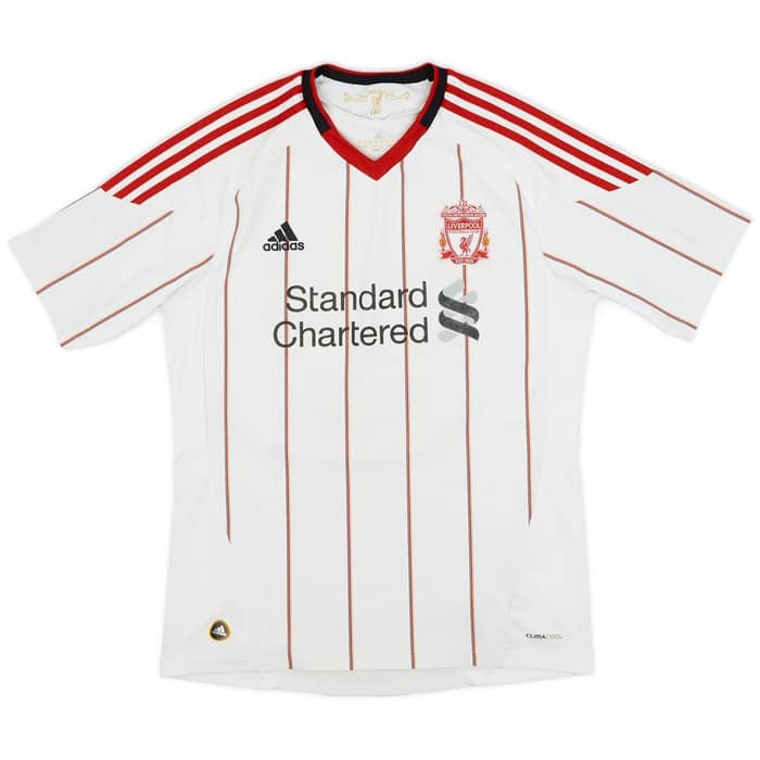 2010-11 Liverpool Away Shirt Gerrard #8 - 6/10 - (L)