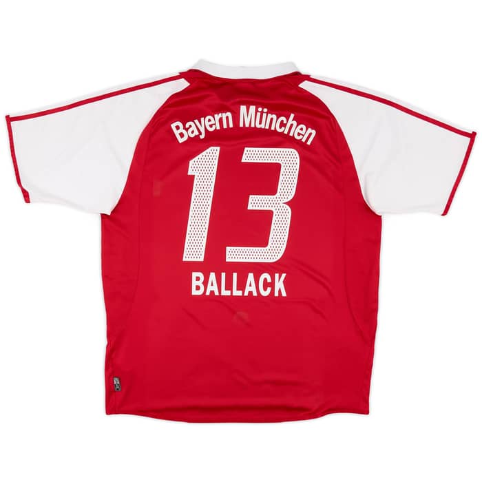 2003-04 Bayern Munich Home Shirt Ballack #13 - 6/10 - (XL)